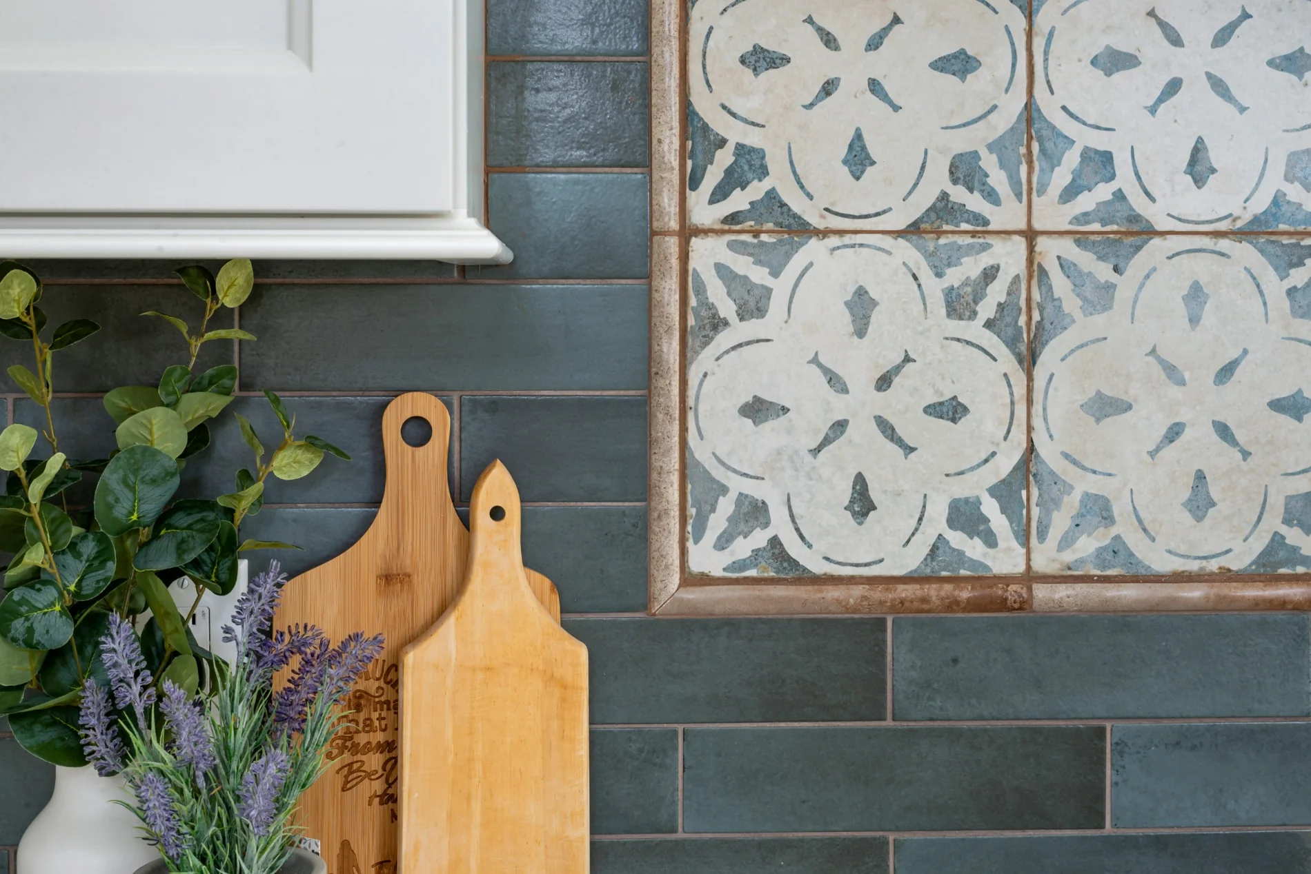 Charming Classic Kitchen — cabinetry detail
